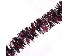 Present Simple 5GUS137BN Disco Guirlande PVC Chocolat 2 m/DiamÃ¨tre 5 cm