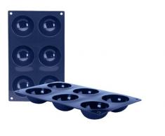 Ibili 870033 Moule Forme Semisphere 6 Cavités