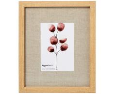 AmazonBasics Cadre photo mural style galerie, 23 x 28Â cm pour photo de 13 x 18Â cm, naturel (lot de 2)