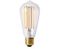 Girard Sudron 715994-LED ST64 Ampoule LED Filament 64 mm E27 (ES Edison) Transparent, Blanc Chaud, 300 lumens, Dimmable, 4 W