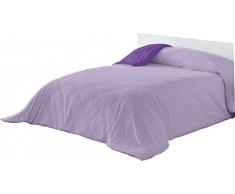 Lucena Cantos - Housse de Couette Linea, (Lila, 260 x 270)