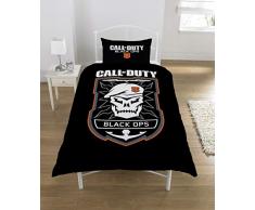 Call of Duty Parure de lit en Polycoton Noir Simple