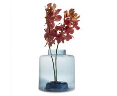 Chive Grande Pile Vase, Bleu Gris