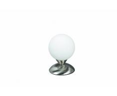 Eseo Zinnias Lampe de Table 40 W E14 230 V Laiton Nickelé