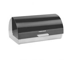 Morphy Richards 46240 Accents Boîte à pain Stainless Steel, Polished Titanium
