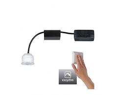 Paulmann 92976 Nova Mini Plus Spot LED encastrable rond à intensité variable Blanc chaud 2700 K 4,2 W