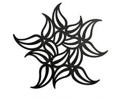 Koziol - Dessous de Plat Design Vert Flame, Plastique, Noir, Taille Unique