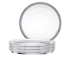 Spiegelau & Nachtmann Vaisselle en Cristal, Collection Bistro Assiette