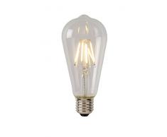 Lucide LED BULB - Ampoule Filament - Ã 6,4 cm - LED Dim. - 1x5W 2700K - Transparent
