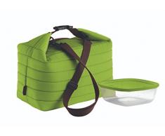 Guzzini, Grand Sac Isotherme A/Compartiment Fraicheur Handy, (Bag) 30 x 18 x h30 cm; (Container) 19,6 x 19,6 x h7 cm - 1400 cc