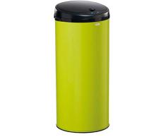 Poubelle à Ouverture Automatique, 45 L, Vert Anis