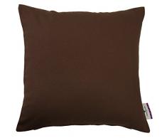 Tom Tailor 575370 T-Dove Enveloppe de Coussin Coton Marron 50 x 50 cm