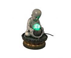 lachineuse Fontaine A Eau - Bonze MÃDITANT - Ambiance Zen et Déco Asiatique