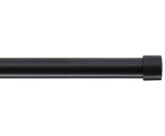 AmazonBasics Tringles à rideaux - 36 - 72, Noir