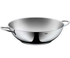 Silit 2137300472 Wok 32cm, Acier Inoxydable, Silver, 32 cm