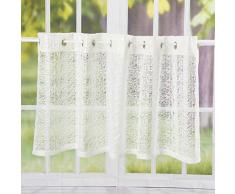 Elbersdrucke Voilage bistrot Network 09-48 x 140 cm - Semi-Transparent