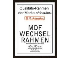 Empire 554246 Cadre pour Poster 60 x 80 cm en MDF et plexiglas Noir 63 x 83 cm Ãpaisseur 30 mm