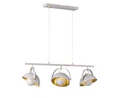 WOFI 7019.03.50.8000 Lampe Suspendue, MÃ©tal, 120 W, Gris