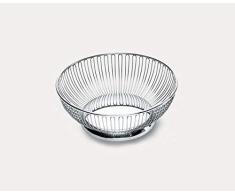 Alessi 826/15 - Centre de Table Design en Fil dacier Inoxydable 18/10, Poli