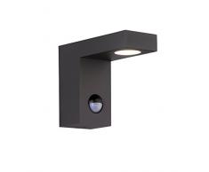 WOFI 4425.01.06.0000 applique série brooklyn 1 ampoule lED 6 w 15 x 12 x 6 cm 3000 k 430 lm 4830.01.88.0000 anthracite