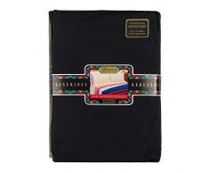 Regency Royal Drap Plat, King SizeÂ âÂ Parent, Noir, Super King