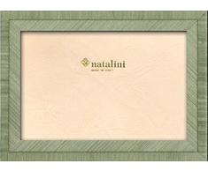 Natalini, BIANTE VERDINO 10X15, Cadre photo, Bois, vert, Mesures exterieures 13 X 18 X 1,5