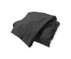 Soleil docre Eve JetÃ© de lit, Polyester, Gris, 180 x 220 cm