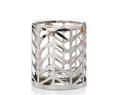 YANKEE CANDLE 1521514 Bougeoirs, Silber, 10,2 x 10,5 x 10,2 cm