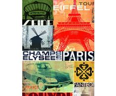 Affiche 30x40 cm Paris Gabi BENEYTO