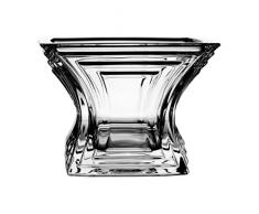 Crystaljulia 3032 bougeoir en Cristal au Plomb, 16,5 cm