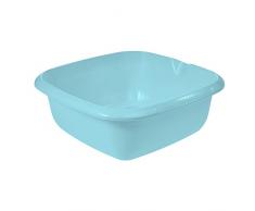 keeeper Bol Mélangeur Universel avec Bec Verseur, Carré, 8 l, 34 x 34 cm, Björk, Bleu Clair