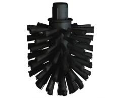 Sluban H233N Brosse de Toilette réserve Xtra Noir Plastique, 7,8 x 7,8 x 10,5 cm