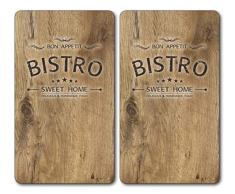 Kesper 36536 13 Bistro Multi-Verre Verre Noir