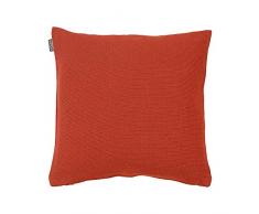 LINUM Pepper Housse de Coussin, Coton, Rouille, 50 x 50 cm