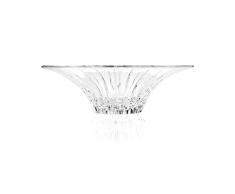 RCR Timeless Centre de Table, Verre, Transparent