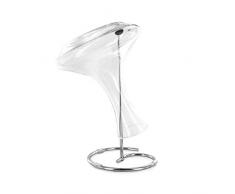 Saveur et Degustation KV7083 SECHOIR A Carafe en Metal Chrome, Acier, Argent