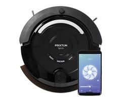 PRIXTON - Robot Aspirateur autonome / Robot aspirateur avec WiFi et Application pour mobile, Fonction 4 en 1: Balayer, frotter, aspirer et Ã©ponger, Tracer des itinÃ©raires intelligents | Spire 916