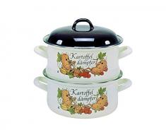 Krüger KR20K Dekor Kartoffel Autocuiseur Ãmail Multicolore 20 cm