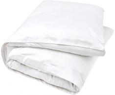 Sheridan 500Â Fils Satin de Coton Snow Housse de Couette Simple 140Â x 200Â cm