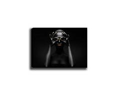 Bonamaison Peinture sur toile, multicolore, 70 x 100 cm - Conçu et fabriqué en Turquie