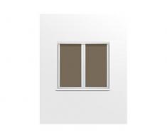 Soleil dOcre 042548 Dolly Paire de Brise Bise Polyester Taupe 45 x 90 cm