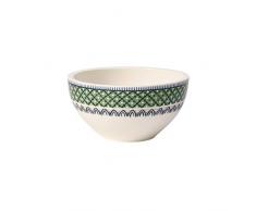 Villeroy & Boch 10-4188-1900 Bol, Porcelaine Premium, Blanc/Bleu/Vert, 19,6 x 17,8 x 12,8 cm