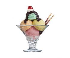 ARCOROC FB21 Palmier Lot de 6 Coupes à Glace 210 ML