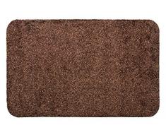 Andiamo 700610 samson tapis attrape-poussiÃ¨re en coton lavable Ã 30 Â°c, Coton, marron, 40 x 60