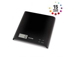 Salter 1066 BKDR15 Balance de cuisine électronique- Capacité de 3kg, Plastique, Black, 18,5 x 25 x 3,5 cm