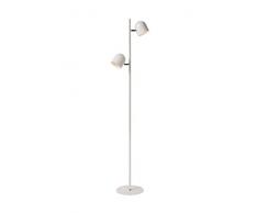 Lucide SKANSKA-LED - Lampadaire - LED Dim. - 2x5W 2700K - Blanc