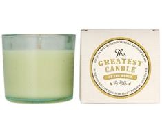 The Greatest Candle in the World TG075FM Lait de Figue Bougie dans Verre Recyclé Cire Végétale Lot de 2