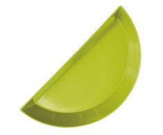 Zak Designs 2008-0722 Table Art Set de 4 Demi-Cercles Apéritif Aqua