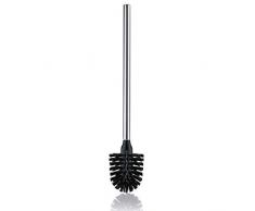 kela 20164 Brosse de Toilette avec Manche en Acier Inoxydable, Mate, 42,5cm 8cmÃ