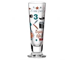 RITZENHOFF 1060234 Black Label Verre à Liqueur, Verre, Multicolore, 3.5 x 3.5 x 11,3 cm